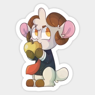 Schlatt Apple Sticker